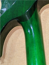 Load image into Gallery viewer, ESP LTD MH-1000 with Rosewood Fretboard 2008 Green Quilt Maple With SD Mustaine Active pickups