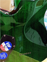 Load image into Gallery viewer, ESP LTD MH-1000 with Rosewood Fretboard 2008 Green Quilt Maple With SD Mustaine Active pickups